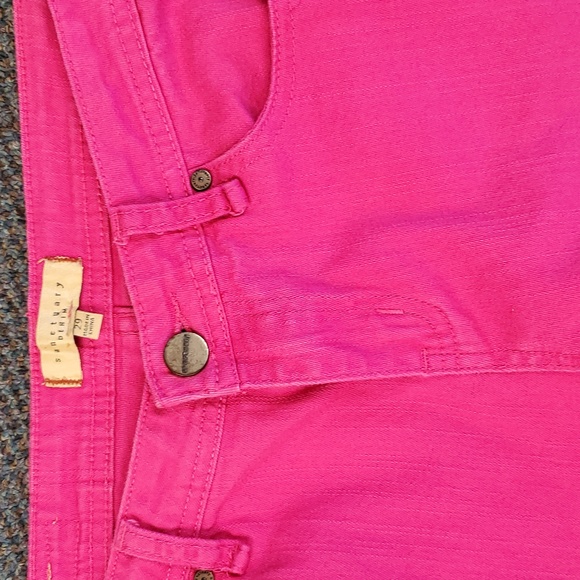 Sanctuary Hot Pink Cropped Skinny Jeans 29 - Picture 3 of 12